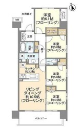 シティテラス八潮の物件間取画像